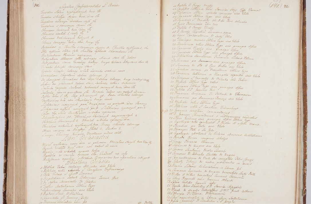 Zdjęcie nr 159 dla obiektu archiwalnego: Visitatio in archidiaconatu Lublinensi duorum decanatuum, nempe: Casimiriensis et Solecensis sub auspiciis Cel. Principis R.D. Andreae Stanislai Kostka in Załuskie Załuski, episcopi Cracoviensis, ducis Severiae, per me Casimirium Josephum Dziewulski, cantorem Collegiatae Opatoviensis, praepositum Wislicensem, parochum Chmieloviensem, decanum Sochaczoviensem a.D. 1748 expedita