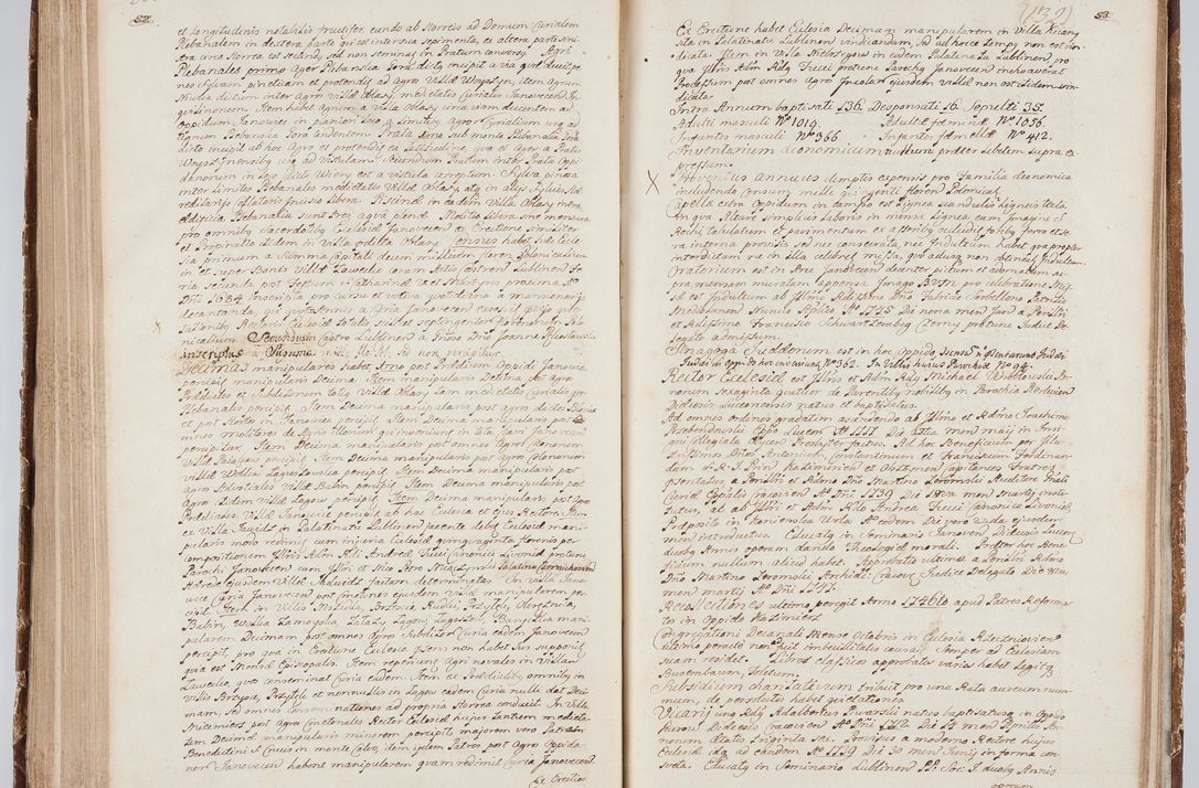 Zdjęcie nr 150 dla obiektu archiwalnego: Visitatio in archidiaconatu Lublinensi duorum decanatuum, nempe: Casimiriensis et Solecensis sub auspiciis Cel. Principis R.D. Andreae Stanislai Kostka in Załuskie Załuski, episcopi Cracoviensis, ducis Severiae, per me Casimirium Josephum Dziewulski, cantorem Collegiatae Opatoviensis, praepositum Wislicensem, parochum Chmieloviensem, decanum Sochaczoviensem a.D. 1748 expedita