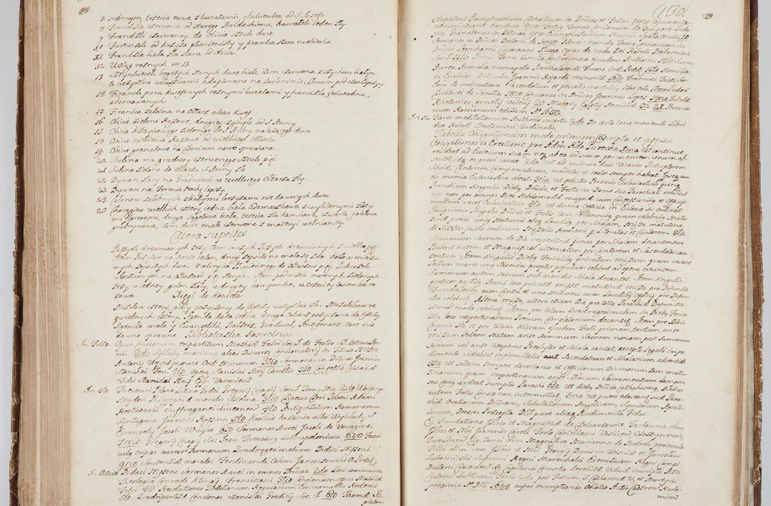 Zdjęcie nr 148 dla obiektu archiwalnego: Visitatio in archidiaconatu Lublinensi duorum decanatuum, nempe: Casimiriensis et Solecensis sub auspiciis Cel. Principis R.D. Andreae Stanislai Kostka in Załuskie Załuski, episcopi Cracoviensis, ducis Severiae, per me Casimirium Josephum Dziewulski, cantorem Collegiatae Opatoviensis, praepositum Wislicensem, parochum Chmieloviensem, decanum Sochaczoviensem a.D. 1748 expedita