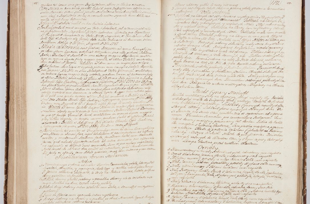 Zdjęcie nr 135 dla obiektu archiwalnego: Visitatio in archidiaconatu Lublinensi duorum decanatuum, nempe: Casimiriensis et Solecensis sub auspiciis Cel. Principis R.D. Andreae Stanislai Kostka in Załuskie Załuski, episcopi Cracoviensis, ducis Severiae, per me Casimirium Josephum Dziewulski, cantorem Collegiatae Opatoviensis, praepositum Wislicensem, parochum Chmieloviensem, decanum Sochaczoviensem a.D. 1748 expedita