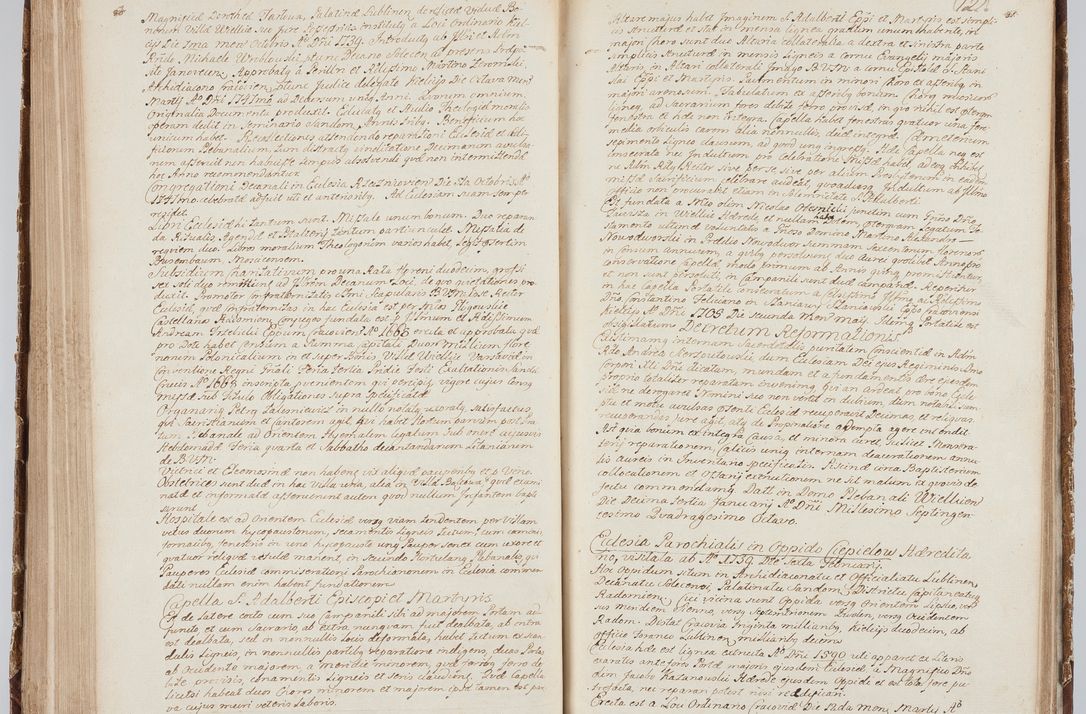 Zdjęcie nr 139 dla obiektu archiwalnego: Visitatio in archidiaconatu Lublinensi duorum decanatuum, nempe: Casimiriensis et Solecensis sub auspiciis Cel. Principis R.D. Andreae Stanislai Kostka in Załuskie Załuski, episcopi Cracoviensis, ducis Severiae, per me Casimirium Josephum Dziewulski, cantorem Collegiatae Opatoviensis, praepositum Wislicensem, parochum Chmieloviensem, decanum Sochaczoviensem a.D. 1748 expedita