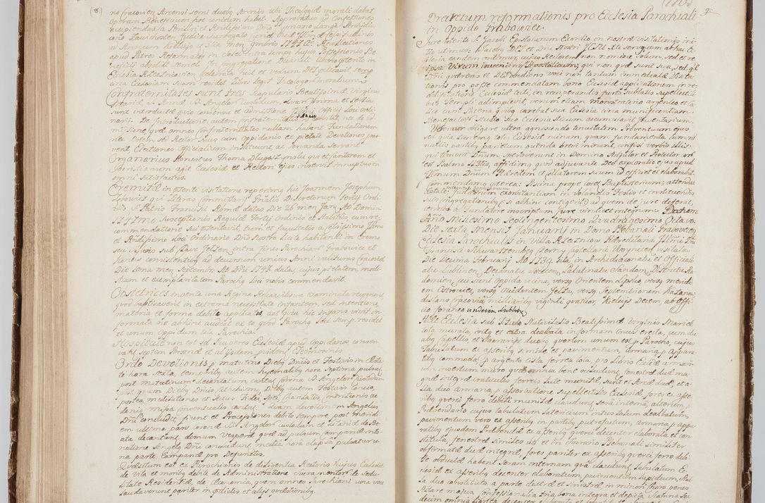 Zdjęcie nr 128 dla obiektu archiwalnego: Visitatio in archidiaconatu Lublinensi duorum decanatuum, nempe: Casimiriensis et Solecensis sub auspiciis Cel. Principis R.D. Andreae Stanislai Kostka in Załuskie Załuski, episcopi Cracoviensis, ducis Severiae, per me Casimirium Josephum Dziewulski, cantorem Collegiatae Opatoviensis, praepositum Wislicensem, parochum Chmieloviensem, decanum Sochaczoviensem a.D. 1748 expedita