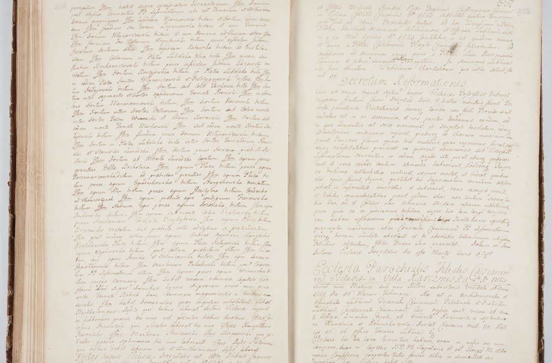 Zdjęcie nr 112 dla obiektu archiwalnego: Visitatio in archidiaconatu Lublinensi duorum decanatuum, nempe: Casimiriensis et Solecensis sub auspiciis Cel. Principis R.D. Andreae Stanislai Kostka in Załuskie Załuski, episcopi Cracoviensis, ducis Severiae, per me Casimirium Josephum Dziewulski, cantorem Collegiatae Opatoviensis, praepositum Wislicensem, parochum Chmieloviensem, decanum Sochaczoviensem a.D. 1748 expedita