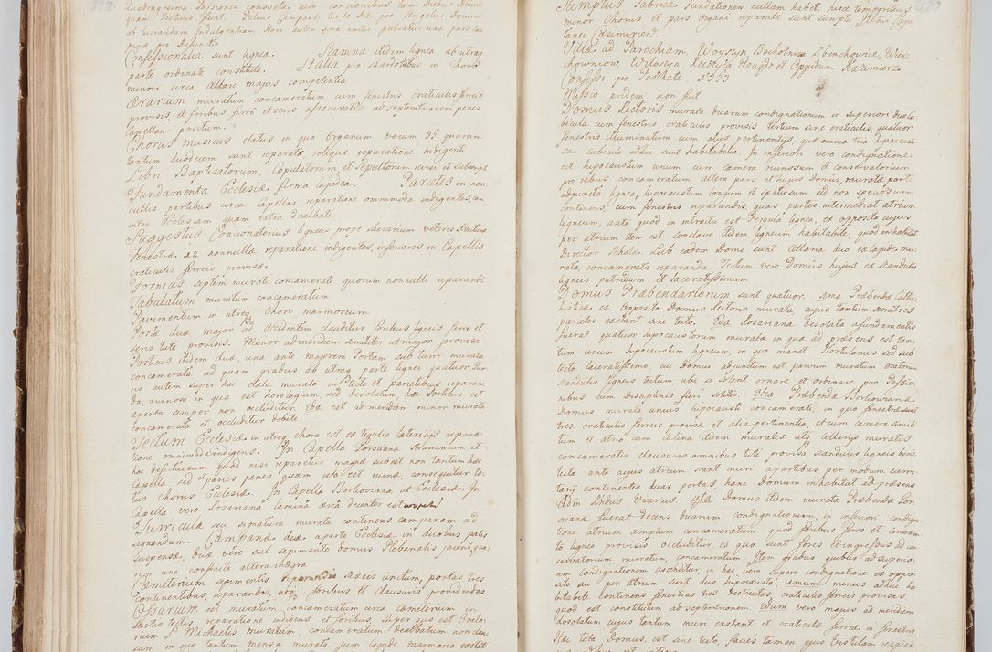 Zdjęcie nr 105 dla obiektu archiwalnego: Visitatio in archidiaconatu Lublinensi duorum decanatuum, nempe: Casimiriensis et Solecensis sub auspiciis Cel. Principis R.D. Andreae Stanislai Kostka in Załuskie Załuski, episcopi Cracoviensis, ducis Severiae, per me Casimirium Josephum Dziewulski, cantorem Collegiatae Opatoviensis, praepositum Wislicensem, parochum Chmieloviensem, decanum Sochaczoviensem a.D. 1748 expedita