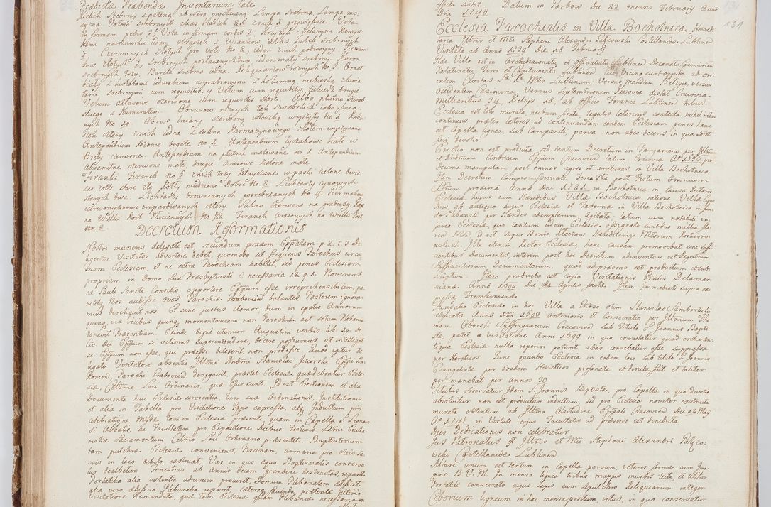 Zdjęcie nr 82 dla obiektu archiwalnego: Visitatio in archidiaconatu Lublinensi duorum decanatuum, nempe: Casimiriensis et Solecensis sub auspiciis Cel. Principis R.D. Andreae Stanislai Kostka in Załuskie Załuski, episcopi Cracoviensis, ducis Severiae, per me Casimirium Josephum Dziewulski, cantorem Collegiatae Opatoviensis, praepositum Wislicensem, parochum Chmieloviensem, decanum Sochaczoviensem a.D. 1748 expedita