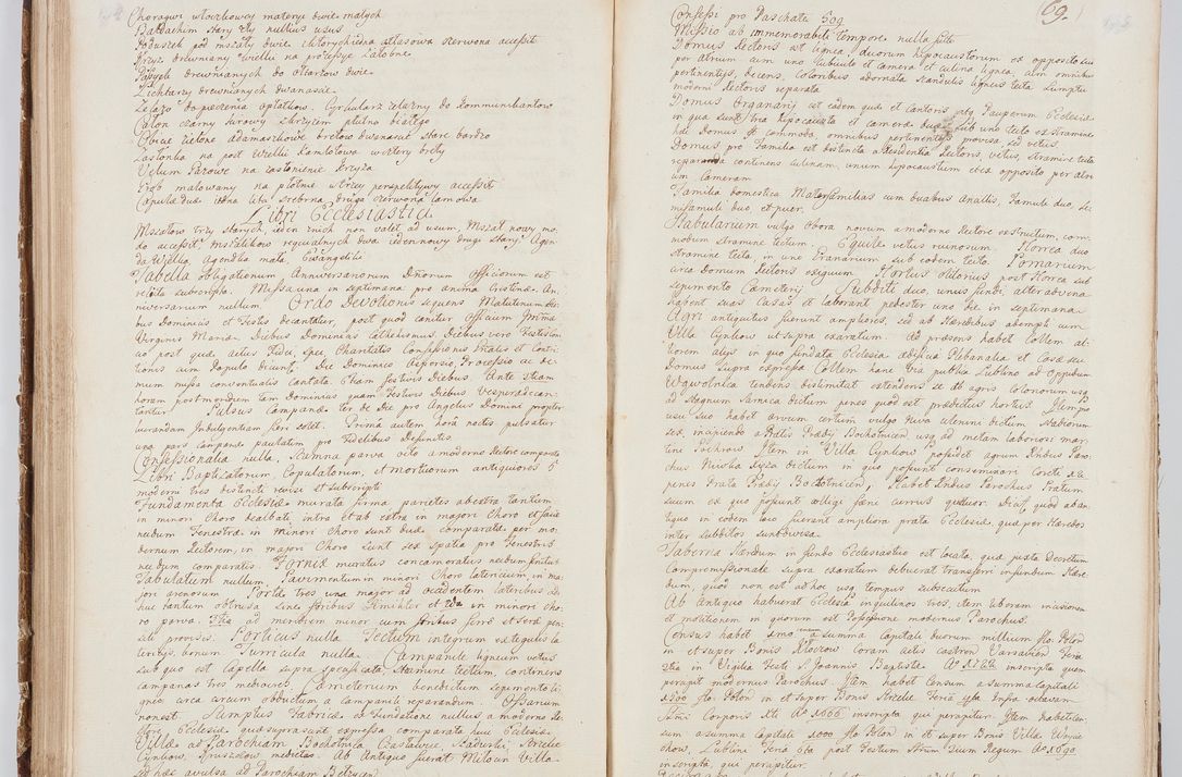 Zdjęcie nr 85 dla obiektu archiwalnego: Visitatio in archidiaconatu Lublinensi duorum decanatuum, nempe: Casimiriensis et Solecensis sub auspiciis Cel. Principis R.D. Andreae Stanislai Kostka in Załuskie Załuski, episcopi Cracoviensis, ducis Severiae, per me Casimirium Josephum Dziewulski, cantorem Collegiatae Opatoviensis, praepositum Wislicensem, parochum Chmieloviensem, decanum Sochaczoviensem a.D. 1748 expedita