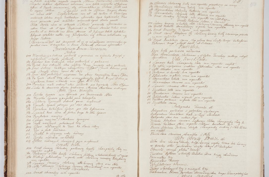 Zdjęcie nr 84 dla obiektu archiwalnego: Visitatio in archidiaconatu Lublinensi duorum decanatuum, nempe: Casimiriensis et Solecensis sub auspiciis Cel. Principis R.D. Andreae Stanislai Kostka in Załuskie Załuski, episcopi Cracoviensis, ducis Severiae, per me Casimirium Josephum Dziewulski, cantorem Collegiatae Opatoviensis, praepositum Wislicensem, parochum Chmieloviensem, decanum Sochaczoviensem a.D. 1748 expedita