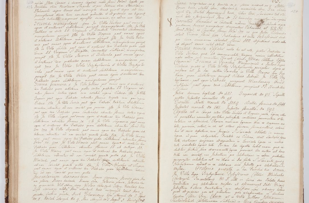 Zdjęcie nr 79 dla obiektu archiwalnego: Visitatio in archidiaconatu Lublinensi duorum decanatuum, nempe: Casimiriensis et Solecensis sub auspiciis Cel. Principis R.D. Andreae Stanislai Kostka in Załuskie Załuski, episcopi Cracoviensis, ducis Severiae, per me Casimirium Josephum Dziewulski, cantorem Collegiatae Opatoviensis, praepositum Wislicensem, parochum Chmieloviensem, decanum Sochaczoviensem a.D. 1748 expedita