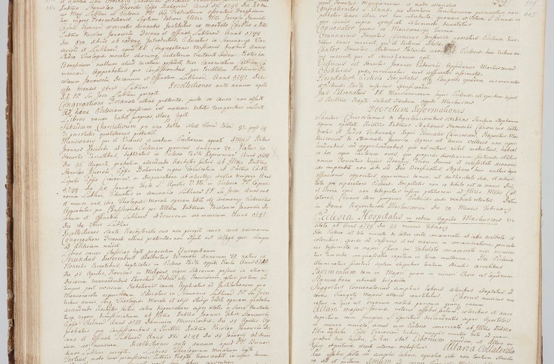 Zdjęcie nr 72 dla obiektu archiwalnego: Visitatio in archidiaconatu Lublinensi duorum decanatuum, nempe: Casimiriensis et Solecensis sub auspiciis Cel. Principis R.D. Andreae Stanislai Kostka in Załuskie Załuski, episcopi Cracoviensis, ducis Severiae, per me Casimirium Josephum Dziewulski, cantorem Collegiatae Opatoviensis, praepositum Wislicensem, parochum Chmieloviensem, decanum Sochaczoviensem a.D. 1748 expedita