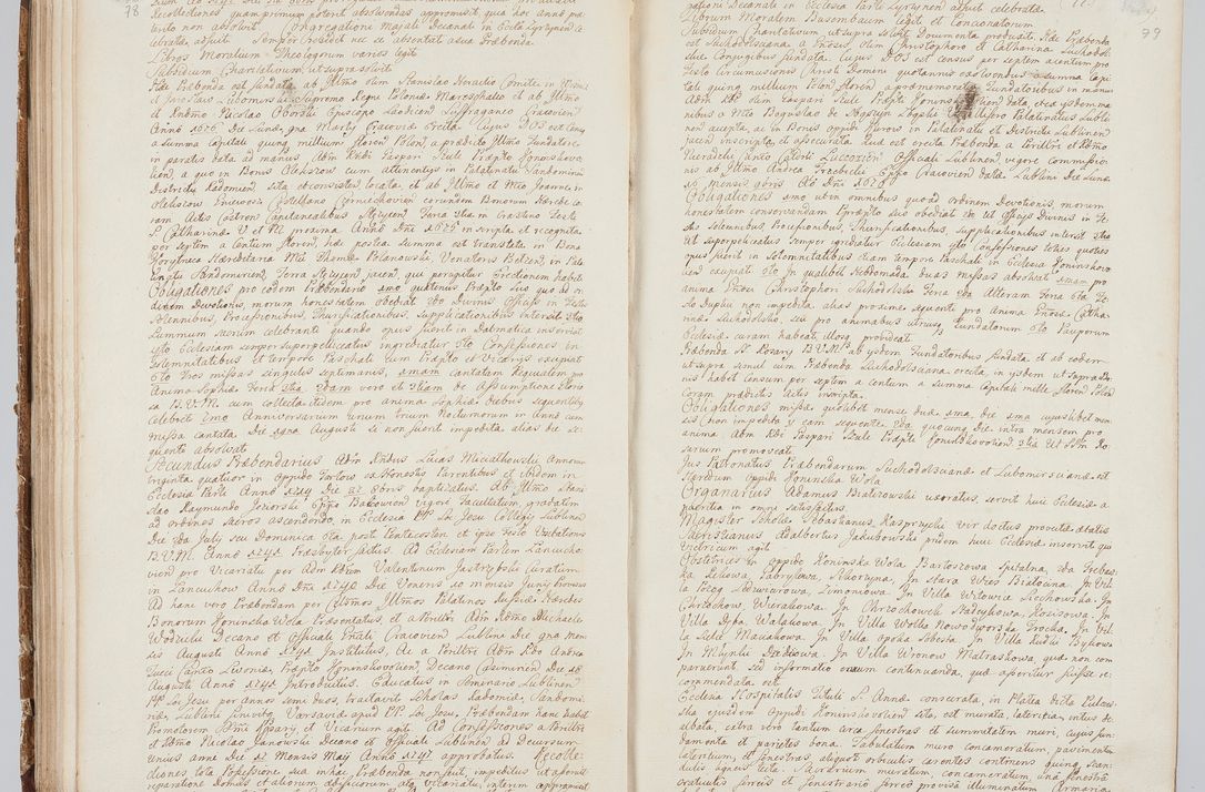 Zdjęcie nr 50 dla obiektu archiwalnego: Visitatio in archidiaconatu Lublinensi duorum decanatuum, nempe: Casimiriensis et Solecensis sub auspiciis Cel. Principis R.D. Andreae Stanislai Kostka in Załuskie Załuski, episcopi Cracoviensis, ducis Severiae, per me Casimirium Josephum Dziewulski, cantorem Collegiatae Opatoviensis, praepositum Wislicensem, parochum Chmieloviensem, decanum Sochaczoviensem a.D. 1748 expedita