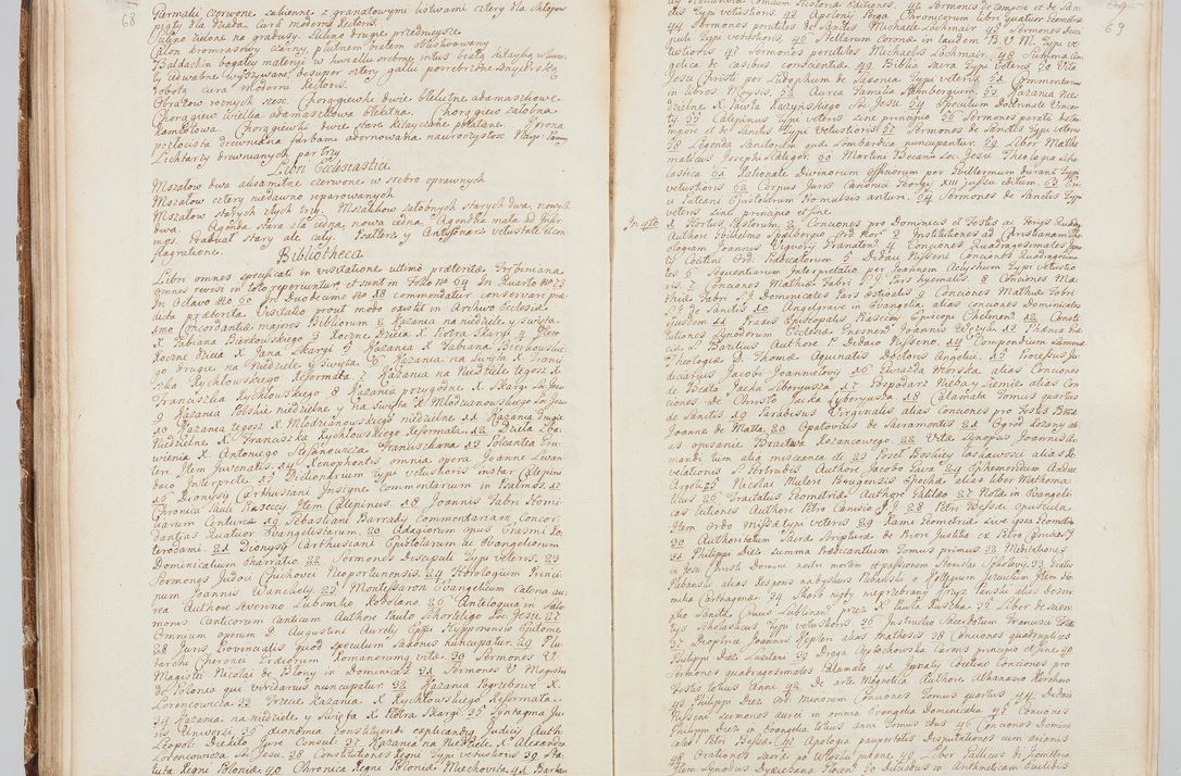 Zdjęcie nr 45 dla obiektu archiwalnego: Visitatio in archidiaconatu Lublinensi duorum decanatuum, nempe: Casimiriensis et Solecensis sub auspiciis Cel. Principis R.D. Andreae Stanislai Kostka in Załuskie Załuski, episcopi Cracoviensis, ducis Severiae, per me Casimirium Josephum Dziewulski, cantorem Collegiatae Opatoviensis, praepositum Wislicensem, parochum Chmieloviensem, decanum Sochaczoviensem a.D. 1748 expedita