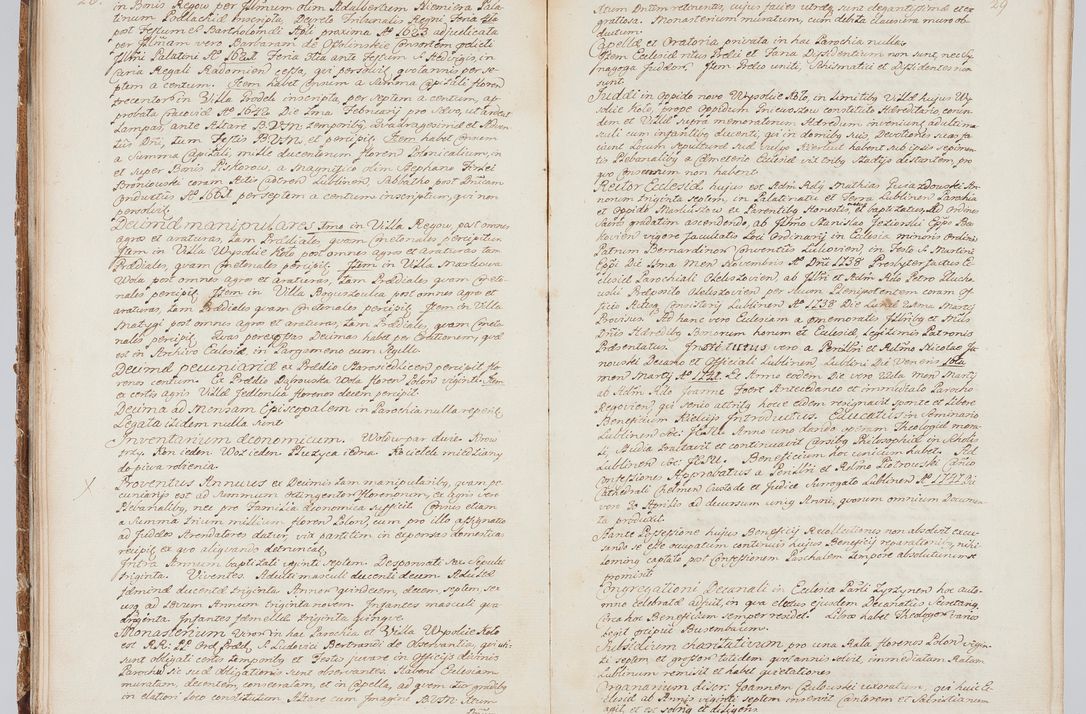 Zdjęcie nr 25 dla obiektu archiwalnego: Visitatio in archidiaconatu Lublinensi duorum decanatuum, nempe: Casimiriensis et Solecensis sub auspiciis Cel. Principis R.D. Andreae Stanislai Kostka in Załuskie Załuski, episcopi Cracoviensis, ducis Severiae, per me Casimirium Josephum Dziewulski, cantorem Collegiatae Opatoviensis, praepositum Wislicensem, parochum Chmieloviensem, decanum Sochaczoviensem a.D. 1748 expedita