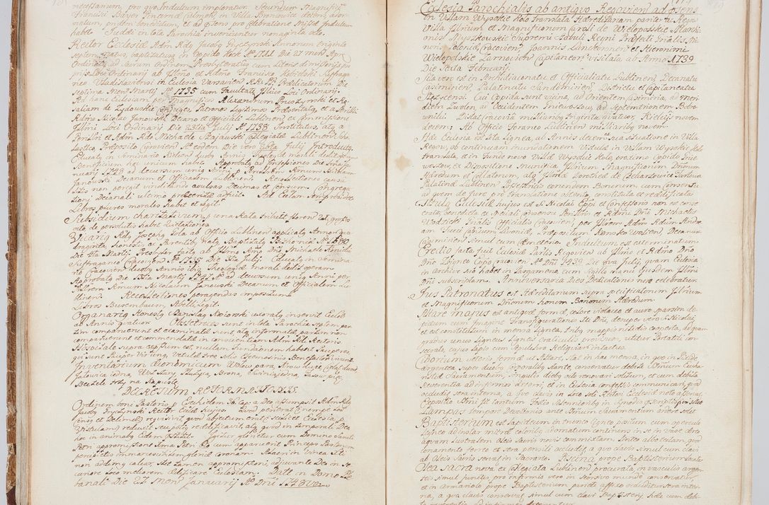 Zdjęcie nr 20 dla obiektu archiwalnego: Visitatio in archidiaconatu Lublinensi duorum decanatuum, nempe: Casimiriensis et Solecensis sub auspiciis Cel. Principis R.D. Andreae Stanislai Kostka in Załuskie Załuski, episcopi Cracoviensis, ducis Severiae, per me Casimirium Josephum Dziewulski, cantorem Collegiatae Opatoviensis, praepositum Wislicensem, parochum Chmieloviensem, decanum Sochaczoviensem a.D. 1748 expedita