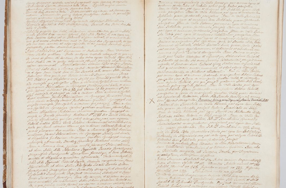 Zdjęcie nr 19 dla obiektu archiwalnego: Visitatio in archidiaconatu Lublinensi duorum decanatuum, nempe: Casimiriensis et Solecensis sub auspiciis Cel. Principis R.D. Andreae Stanislai Kostka in Załuskie Załuski, episcopi Cracoviensis, ducis Severiae, per me Casimirium Josephum Dziewulski, cantorem Collegiatae Opatoviensis, praepositum Wislicensem, parochum Chmieloviensem, decanum Sochaczoviensem a.D. 1748 expedita