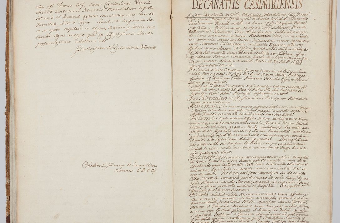 Zdjęcie nr 10 dla obiektu archiwalnego: Visitatio in archidiaconatu Lublinensi duorum decanatuum, nempe: Casimiriensis et Solecensis sub auspiciis Cel. Principis R.D. Andreae Stanislai Kostka in Załuskie Załuski, episcopi Cracoviensis, ducis Severiae, per me Casimirium Josephum Dziewulski, cantorem Collegiatae Opatoviensis, praepositum Wislicensem, parochum Chmieloviensem, decanum Sochaczoviensem a.D. 1748 expedita