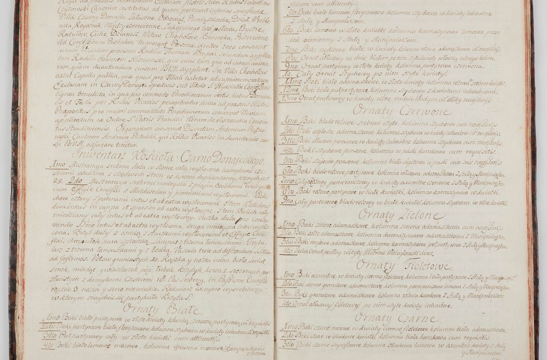 Zdjęcie nr 29 dla obiektu archiwalnego: Visitatio decanatus Neoforiensis per R.D. Jacobum Zaskalski, Sacra suthoritate Apostolica publicum notarium, in Maniowy parochum, decanum Neoforiensem in anno 1765 die 30 Januarii inchoata, ex post sequentibus diebus et mensibus expedita, R.D. Francisco de Potkana Potkański, episcopo Patarensi, suffraganeo, canonico, vicario in spiritualibus et officiali generali Cracoviensi dedicata et devota