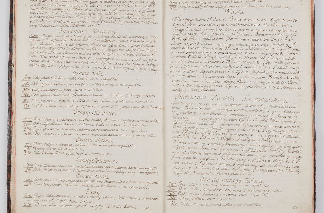 Zdjęcie nr 12 dla obiektu archiwalnego: Visitatio decanatus Neoforiensis per R.D. Jacobum Zaskalski, Sacra suthoritate Apostolica publicum notarium, in Maniowy parochum, decanum Neoforiensem in anno 1765 die 30 Januarii inchoata, ex post sequentibus diebus et mensibus expedita, R.D. Francisco de Potkana Potkański, episcopo Patarensi, suffraganeo, canonico, vicario in spiritualibus et officiali generali Cracoviensi dedicata et devota