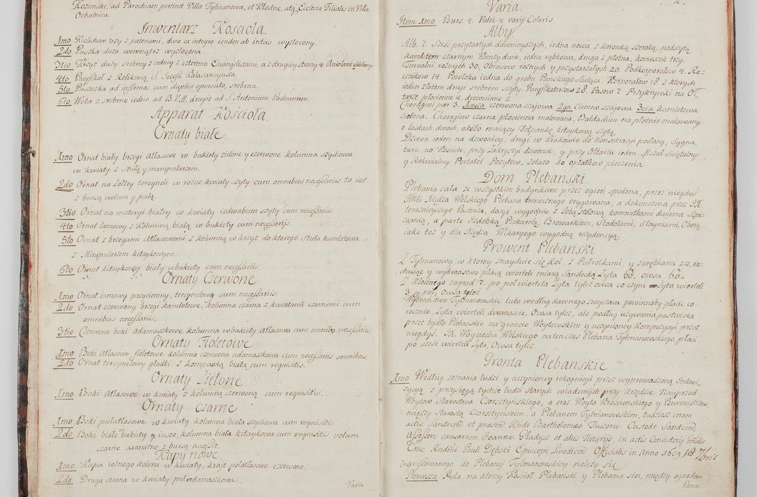 Zdjęcie nr 10 dla obiektu archiwalnego: Visitatio decanatus Neoforiensis per R.D. Jacobum Zaskalski, Sacra suthoritate Apostolica publicum notarium, in Maniowy parochum, decanum Neoforiensem in anno 1765 die 30 Januarii inchoata, ex post sequentibus diebus et mensibus expedita, R.D. Francisco de Potkana Potkański, episcopo Patarensi, suffraganeo, canonico, vicario in spiritualibus et officiali generali Cracoviensi dedicata et devota