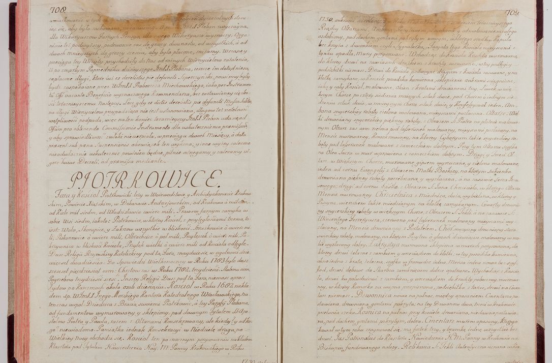 Zdjęcie nr 383 dla obiektu archiwalnego: Akta wizyty pod rządem dyecezyą J.O. Michała Jerzego Ciołka Xsiążęcia Poniatowskiego, biskupa płockiego, księcia pułtuskiego, koadiutora z całą jurysdykcją krakowksiego, xiążęcia siewierskiego, opata kommendataryusza czerwińskiego, dziekana warszawskiego, orderów Orła Białego i Świętego Stanisława kawalera, trzech dekanatów: proszowickiego, xiążnickiego i andrzejewskiego przez W.IMC.X Jacka Kochańskiego, kanonika sandomierskiego, plebana trojeckiego w roku 1783 odprawioney wypisane