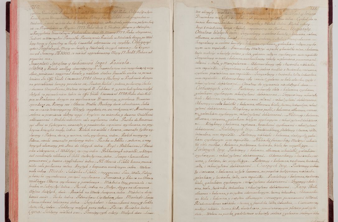 Zdjęcie nr 384 dla obiektu archiwalnego: Akta wizyty pod rządem dyecezyą J.O. Michała Jerzego Ciołka Xsiążęcia Poniatowskiego, biskupa płockiego, księcia pułtuskiego, koadiutora z całą jurysdykcją krakowksiego, xiążęcia siewierskiego, opata kommendataryusza czerwińskiego, dziekana warszawskiego, orderów Orła Białego i Świętego Stanisława kawalera, trzech dekanatów: proszowickiego, xiążnickiego i andrzejewskiego przez W.IMC.X Jacka Kochańskiego, kanonika sandomierskiego, plebana trojeckiego w roku 1783 odprawioney wypisane