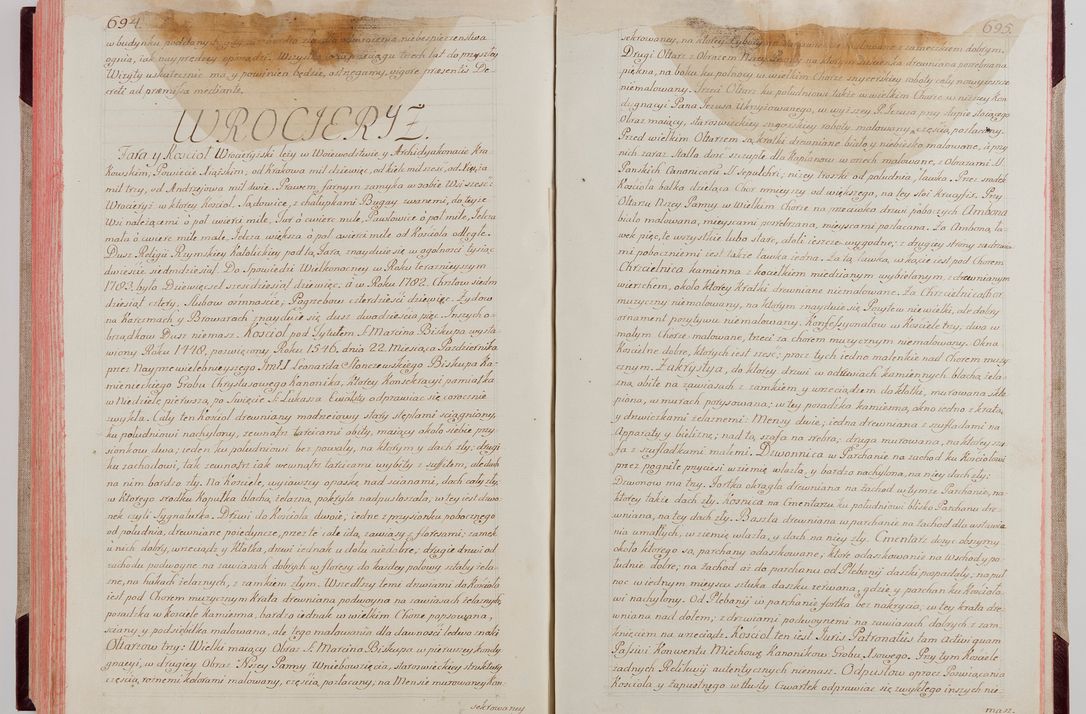 Zdjęcie nr 375 dla obiektu archiwalnego: Akta wizyty pod rządem dyecezyą J.O. Michała Jerzego Ciołka Xsiążęcia Poniatowskiego, biskupa płockiego, księcia pułtuskiego, koadiutora z całą jurysdykcją krakowksiego, xiążęcia siewierskiego, opata kommendataryusza czerwińskiego, dziekana warszawskiego, orderów Orła Białego i Świętego Stanisława kawalera, trzech dekanatów: proszowickiego, xiążnickiego i andrzejewskiego przez W.IMC.X Jacka Kochańskiego, kanonika sandomierskiego, plebana trojeckiego w roku 1783 odprawioney wypisane