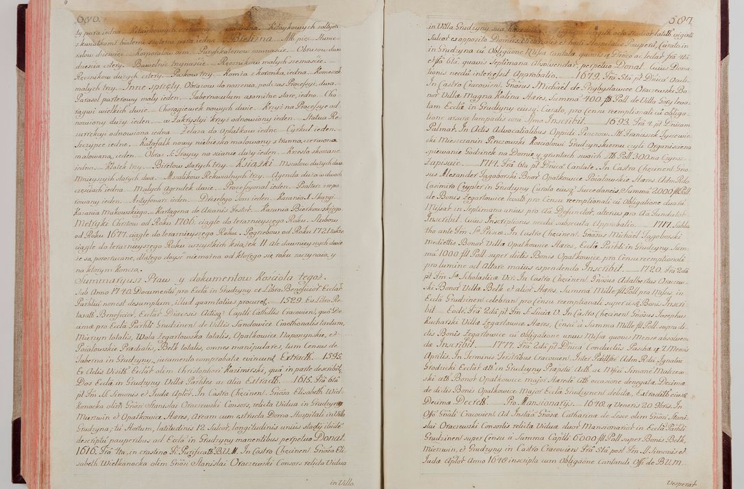 Zdjęcie nr 370 dla obiektu archiwalnego: Akta wizyty pod rządem dyecezyą J.O. Michała Jerzego Ciołka Xsiążęcia Poniatowskiego, biskupa płockiego, księcia pułtuskiego, koadiutora z całą jurysdykcją krakowksiego, xiążęcia siewierskiego, opata kommendataryusza czerwińskiego, dziekana warszawskiego, orderów Orła Białego i Świętego Stanisława kawalera, trzech dekanatów: proszowickiego, xiążnickiego i andrzejewskiego przez W.IMC.X Jacka Kochańskiego, kanonika sandomierskiego, plebana trojeckiego w roku 1783 odprawioney wypisane