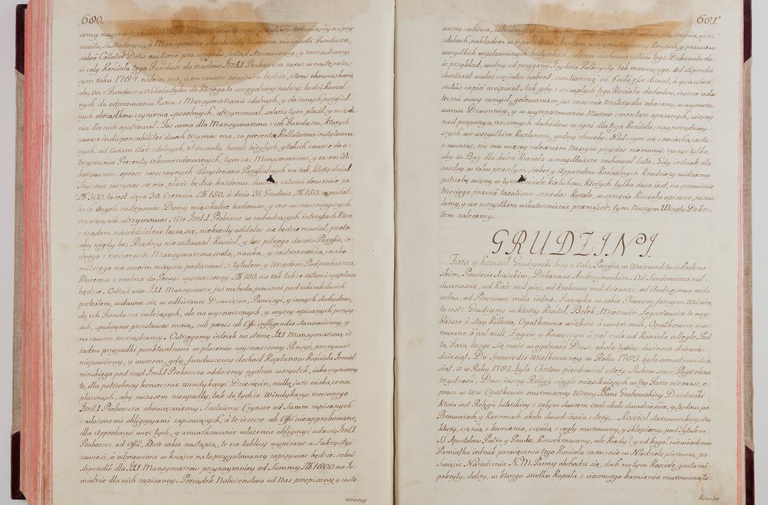 Zdjęcie nr 366 dla obiektu archiwalnego: Akta wizyty pod rządem dyecezyą J.O. Michała Jerzego Ciołka Xsiążęcia Poniatowskiego, biskupa płockiego, księcia pułtuskiego, koadiutora z całą jurysdykcją krakowksiego, xiążęcia siewierskiego, opata kommendataryusza czerwińskiego, dziekana warszawskiego, orderów Orła Białego i Świętego Stanisława kawalera, trzech dekanatów: proszowickiego, xiążnickiego i andrzejewskiego przez W.IMC.X Jacka Kochańskiego, kanonika sandomierskiego, plebana trojeckiego w roku 1783 odprawioney wypisane