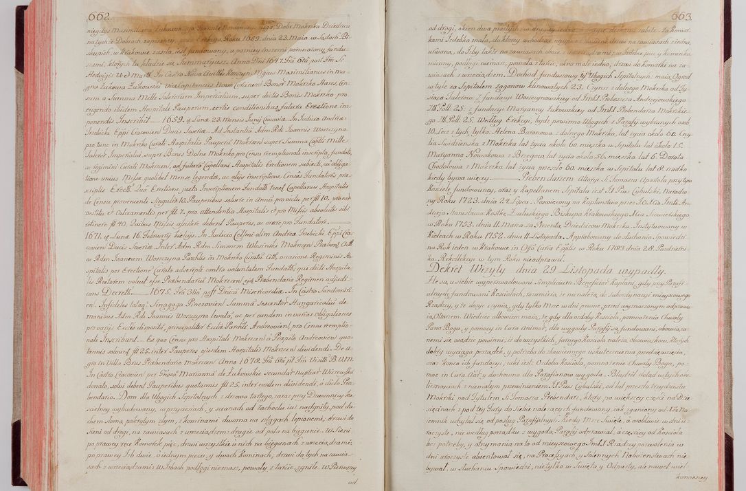 Zdjęcie nr 357 dla obiektu archiwalnego: Akta wizyty pod rządem dyecezyą J.O. Michała Jerzego Ciołka Xsiążęcia Poniatowskiego, biskupa płockiego, księcia pułtuskiego, koadiutora z całą jurysdykcją krakowksiego, xiążęcia siewierskiego, opata kommendataryusza czerwińskiego, dziekana warszawskiego, orderów Orła Białego i Świętego Stanisława kawalera, trzech dekanatów: proszowickiego, xiążnickiego i andrzejewskiego przez W.IMC.X Jacka Kochańskiego, kanonika sandomierskiego, plebana trojeckiego w roku 1783 odprawioney wypisane