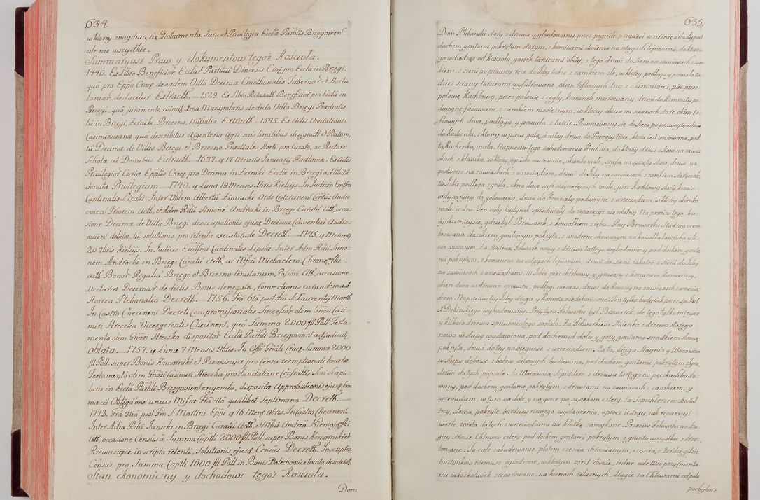 Zdjęcie nr 343 dla obiektu archiwalnego: Akta wizyty pod rządem dyecezyą J.O. Michała Jerzego Ciołka Xsiążęcia Poniatowskiego, biskupa płockiego, księcia pułtuskiego, koadiutora z całą jurysdykcją krakowksiego, xiążęcia siewierskiego, opata kommendataryusza czerwińskiego, dziekana warszawskiego, orderów Orła Białego i Świętego Stanisława kawalera, trzech dekanatów: proszowickiego, xiążnickiego i andrzejewskiego przez W.IMC.X Jacka Kochańskiego, kanonika sandomierskiego, plebana trojeckiego w roku 1783 odprawioney wypisane