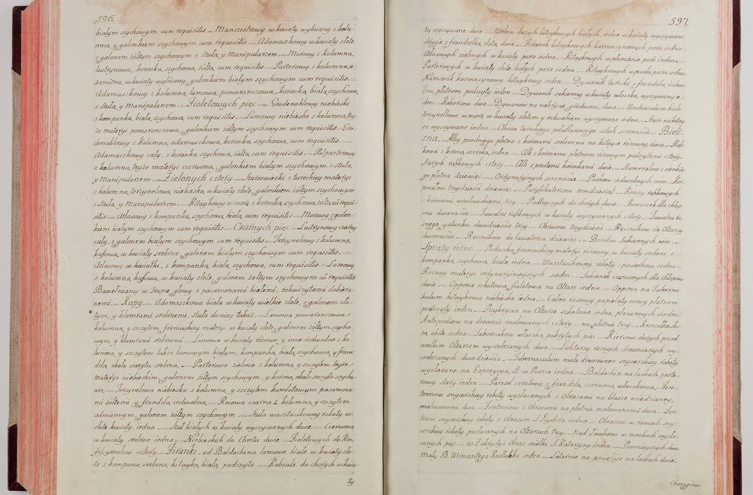 Zdjęcie nr 323 dla obiektu archiwalnego: Akta wizyty pod rządem dyecezyą J.O. Michała Jerzego Ciołka Xsiążęcia Poniatowskiego, biskupa płockiego, księcia pułtuskiego, koadiutora z całą jurysdykcją krakowksiego, xiążęcia siewierskiego, opata kommendataryusza czerwińskiego, dziekana warszawskiego, orderów Orła Białego i Świętego Stanisława kawalera, trzech dekanatów: proszowickiego, xiążnickiego i andrzejewskiego przez W.IMC.X Jacka Kochańskiego, kanonika sandomierskiego, plebana trojeckiego w roku 1783 odprawioney wypisane