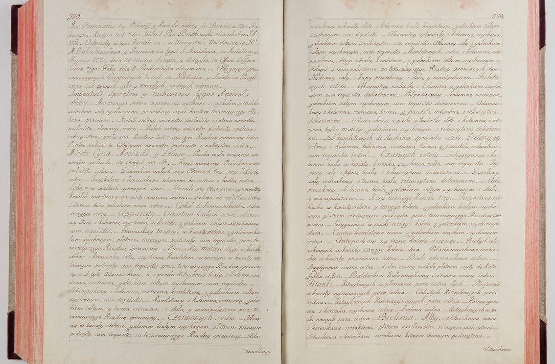 Zdjęcie nr 304 dla obiektu archiwalnego: Akta wizyty pod rządem dyecezyą J.O. Michała Jerzego Ciołka Xsiążęcia Poniatowskiego, biskupa płockiego, księcia pułtuskiego, koadiutora z całą jurysdykcją krakowksiego, xiążęcia siewierskiego, opata kommendataryusza czerwińskiego, dziekana warszawskiego, orderów Orła Białego i Świętego Stanisława kawalera, trzech dekanatów: proszowickiego, xiążnickiego i andrzejewskiego przez W.IMC.X Jacka Kochańskiego, kanonika sandomierskiego, plebana trojeckiego w roku 1783 odprawioney wypisane