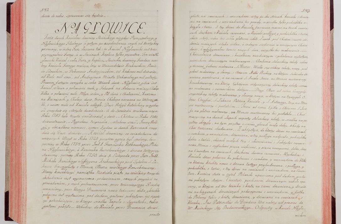 Zdjęcie nr 296 dla obiektu archiwalnego: Akta wizyty pod rządem dyecezyą J.O. Michała Jerzego Ciołka Xsiążęcia Poniatowskiego, biskupa płockiego, księcia pułtuskiego, koadiutora z całą jurysdykcją krakowksiego, xiążęcia siewierskiego, opata kommendataryusza czerwińskiego, dziekana warszawskiego, orderów Orła Białego i Świętego Stanisława kawalera, trzech dekanatów: proszowickiego, xiążnickiego i andrzejewskiego przez W.IMC.X Jacka Kochańskiego, kanonika sandomierskiego, plebana trojeckiego w roku 1783 odprawioney wypisane