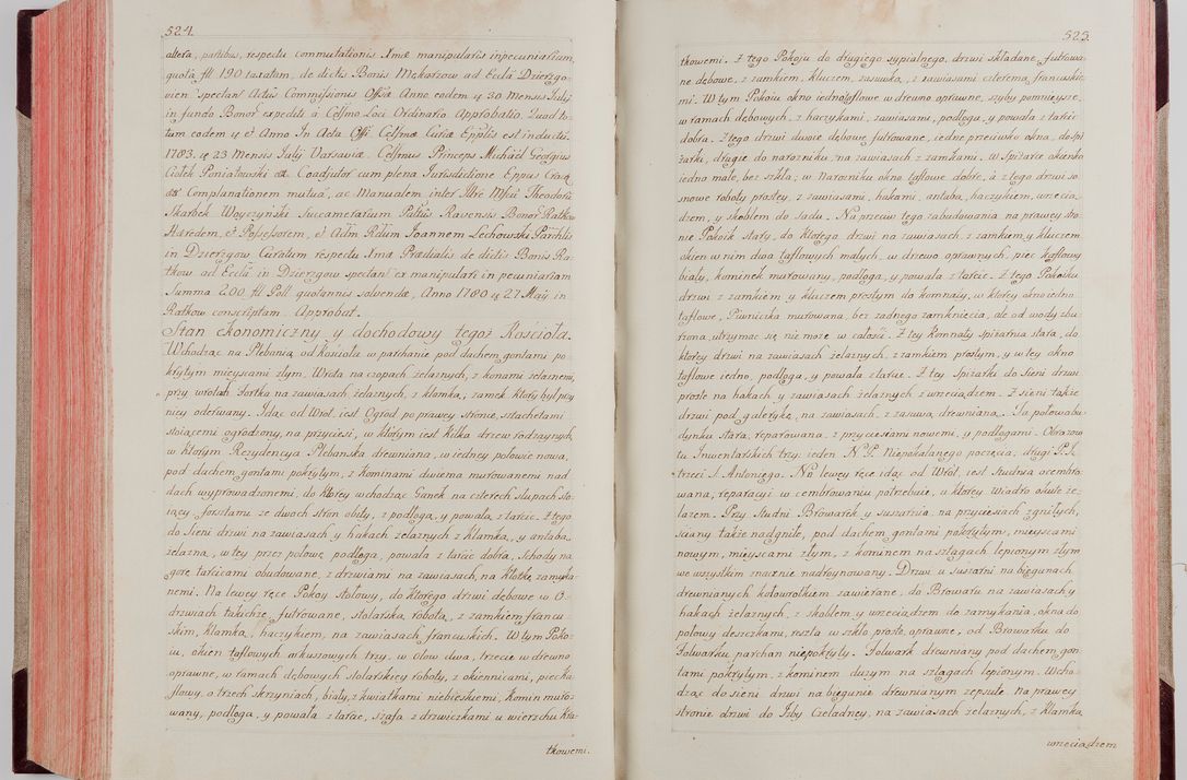 Zdjęcie nr 284 dla obiektu archiwalnego: Akta wizyty pod rządem dyecezyą J.O. Michała Jerzego Ciołka Xsiążęcia Poniatowskiego, biskupa płockiego, księcia pułtuskiego, koadiutora z całą jurysdykcją krakowksiego, xiążęcia siewierskiego, opata kommendataryusza czerwińskiego, dziekana warszawskiego, orderów Orła Białego i Świętego Stanisława kawalera, trzech dekanatów: proszowickiego, xiążnickiego i andrzejewskiego przez W.IMC.X Jacka Kochańskiego, kanonika sandomierskiego, plebana trojeckiego w roku 1783 odprawioney wypisane