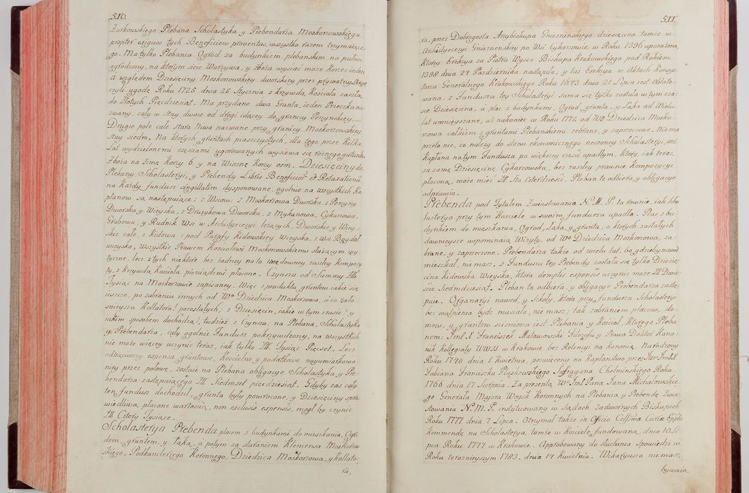 Zdjęcie nr 277 dla obiektu archiwalnego: Akta wizyty pod rządem dyecezyą J.O. Michała Jerzego Ciołka Xsiążęcia Poniatowskiego, biskupa płockiego, księcia pułtuskiego, koadiutora z całą jurysdykcją krakowksiego, xiążęcia siewierskiego, opata kommendataryusza czerwińskiego, dziekana warszawskiego, orderów Orła Białego i Świętego Stanisława kawalera, trzech dekanatów: proszowickiego, xiążnickiego i andrzejewskiego przez W.IMC.X Jacka Kochańskiego, kanonika sandomierskiego, plebana trojeckiego w roku 1783 odprawioney wypisane