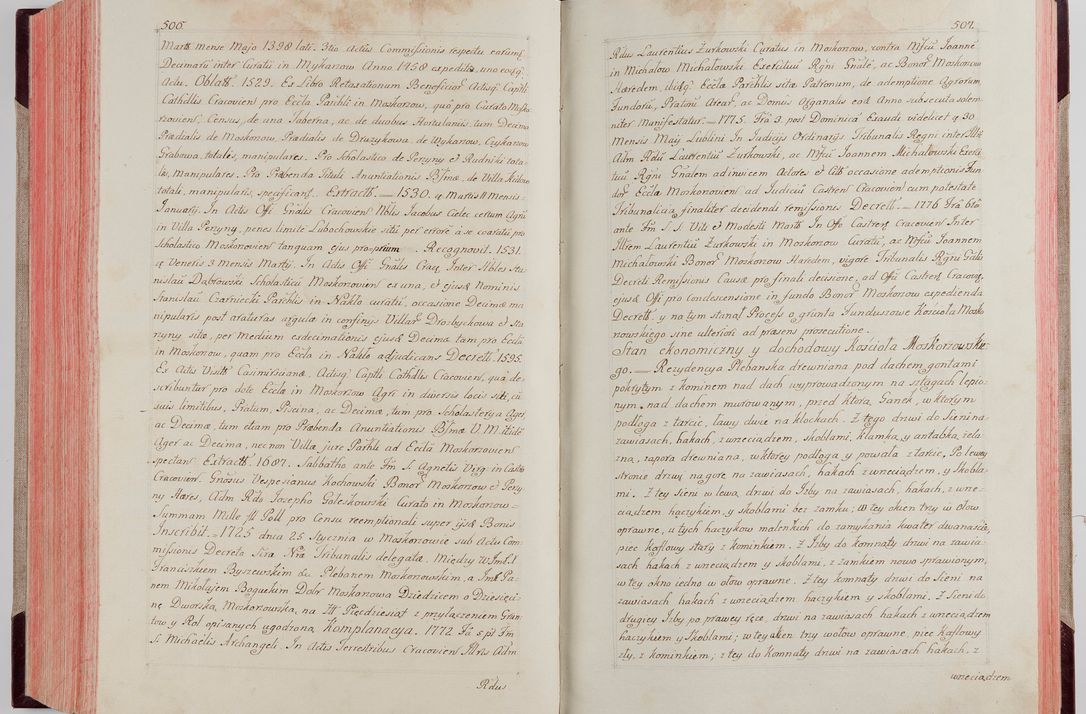 Zdjęcie nr 275 dla obiektu archiwalnego: Akta wizyty pod rządem dyecezyą J.O. Michała Jerzego Ciołka Xsiążęcia Poniatowskiego, biskupa płockiego, księcia pułtuskiego, koadiutora z całą jurysdykcją krakowksiego, xiążęcia siewierskiego, opata kommendataryusza czerwińskiego, dziekana warszawskiego, orderów Orła Białego i Świętego Stanisława kawalera, trzech dekanatów: proszowickiego, xiążnickiego i andrzejewskiego przez W.IMC.X Jacka Kochańskiego, kanonika sandomierskiego, plebana trojeckiego w roku 1783 odprawioney wypisane