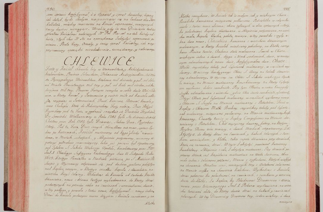 Zdjęcie nr 267 dla obiektu archiwalnego: Akta wizyty pod rządem dyecezyą J.O. Michała Jerzego Ciołka Xsiążęcia Poniatowskiego, biskupa płockiego, księcia pułtuskiego, koadiutora z całą jurysdykcją krakowksiego, xiążęcia siewierskiego, opata kommendataryusza czerwińskiego, dziekana warszawskiego, orderów Orła Białego i Świętego Stanisława kawalera, trzech dekanatów: proszowickiego, xiążnickiego i andrzejewskiego przez W.IMC.X Jacka Kochańskiego, kanonika sandomierskiego, plebana trojeckiego w roku 1783 odprawioney wypisane