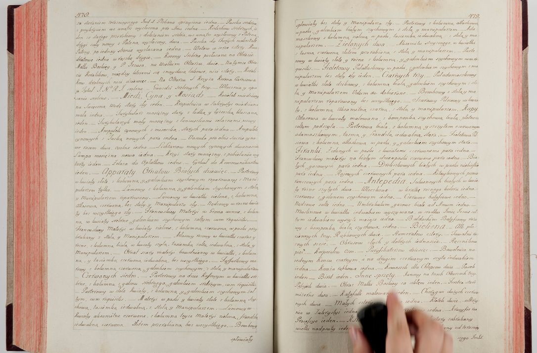 Zdjęcie nr 260 dla obiektu archiwalnego: Akta wizyty pod rządem dyecezyą J.O. Michała Jerzego Ciołka Xsiążęcia Poniatowskiego, biskupa płockiego, księcia pułtuskiego, koadiutora z całą jurysdykcją krakowksiego, xiążęcia siewierskiego, opata kommendataryusza czerwińskiego, dziekana warszawskiego, orderów Orła Białego i Świętego Stanisława kawalera, trzech dekanatów: proszowickiego, xiążnickiego i andrzejewskiego przez W.IMC.X Jacka Kochańskiego, kanonika sandomierskiego, plebana trojeckiego w roku 1783 odprawioney wypisane