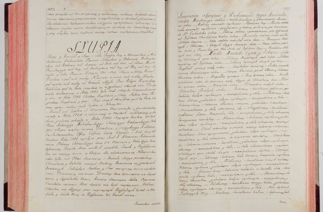 Zdjęcie nr 264 dla obiektu archiwalnego: Akta wizyty pod rządem dyecezyą J.O. Michała Jerzego Ciołka Xsiążęcia Poniatowskiego, biskupa płockiego, księcia pułtuskiego, koadiutora z całą jurysdykcją krakowksiego, xiążęcia siewierskiego, opata kommendataryusza czerwińskiego, dziekana warszawskiego, orderów Orła Białego i Świętego Stanisława kawalera, trzech dekanatów: proszowickiego, xiążnickiego i andrzejewskiego przez W.IMC.X Jacka Kochańskiego, kanonika sandomierskiego, plebana trojeckiego w roku 1783 odprawioney wypisane