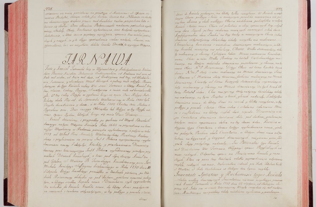 Zdjęcie nr 259 dla obiektu archiwalnego: Akta wizyty pod rządem dyecezyą J.O. Michała Jerzego Ciołka Xsiążęcia Poniatowskiego, biskupa płockiego, księcia pułtuskiego, koadiutora z całą jurysdykcją krakowksiego, xiążęcia siewierskiego, opata kommendataryusza czerwińskiego, dziekana warszawskiego, orderów Orła Białego i Świętego Stanisława kawalera, trzech dekanatów: proszowickiego, xiążnickiego i andrzejewskiego przez W.IMC.X Jacka Kochańskiego, kanonika sandomierskiego, plebana trojeckiego w roku 1783 odprawioney wypisane