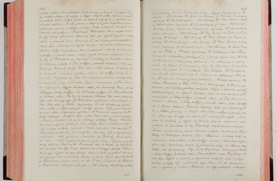 Zdjęcie nr 255 dla obiektu archiwalnego: Akta wizyty pod rządem dyecezyą J.O. Michała Jerzego Ciołka Xsiążęcia Poniatowskiego, biskupa płockiego, księcia pułtuskiego, koadiutora z całą jurysdykcją krakowksiego, xiążęcia siewierskiego, opata kommendataryusza czerwińskiego, dziekana warszawskiego, orderów Orła Białego i Świętego Stanisława kawalera, trzech dekanatów: proszowickiego, xiążnickiego i andrzejewskiego przez W.IMC.X Jacka Kochańskiego, kanonika sandomierskiego, plebana trojeckiego w roku 1783 odprawioney wypisane