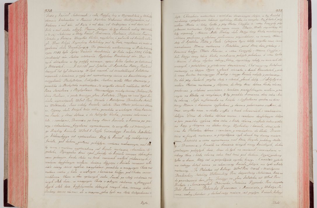 Zdjęcie nr 249 dla obiektu archiwalnego: Akta wizyty pod rządem dyecezyą J.O. Michała Jerzego Ciołka Xsiążęcia Poniatowskiego, biskupa płockiego, księcia pułtuskiego, koadiutora z całą jurysdykcją krakowksiego, xiążęcia siewierskiego, opata kommendataryusza czerwińskiego, dziekana warszawskiego, orderów Orła Białego i Świętego Stanisława kawalera, trzech dekanatów: proszowickiego, xiążnickiego i andrzejewskiego przez W.IMC.X Jacka Kochańskiego, kanonika sandomierskiego, plebana trojeckiego w roku 1783 odprawioney wypisane