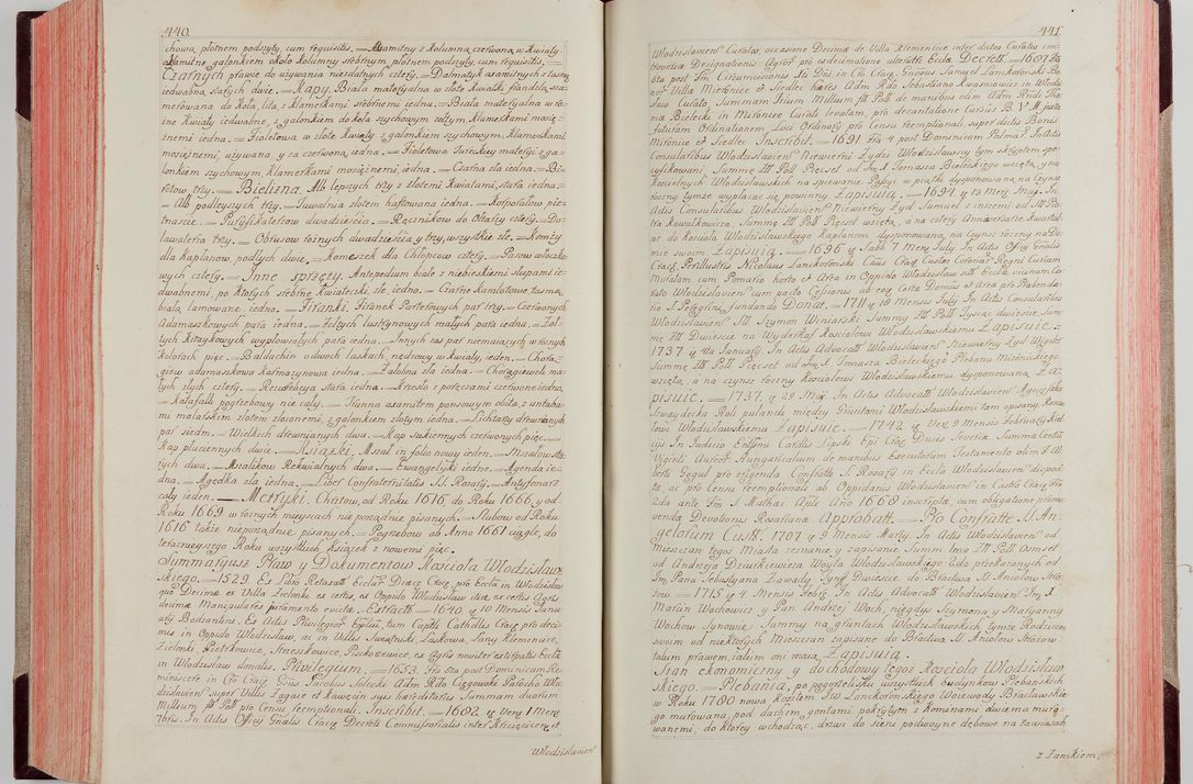 Zdjęcie nr 240 dla obiektu archiwalnego: Akta wizyty pod rządem dyecezyą J.O. Michała Jerzego Ciołka Xsiążęcia Poniatowskiego, biskupa płockiego, księcia pułtuskiego, koadiutora z całą jurysdykcją krakowksiego, xiążęcia siewierskiego, opata kommendataryusza czerwińskiego, dziekana warszawskiego, orderów Orła Białego i Świętego Stanisława kawalera, trzech dekanatów: proszowickiego, xiążnickiego i andrzejewskiego przez W.IMC.X Jacka Kochańskiego, kanonika sandomierskiego, plebana trojeckiego w roku 1783 odprawioney wypisane