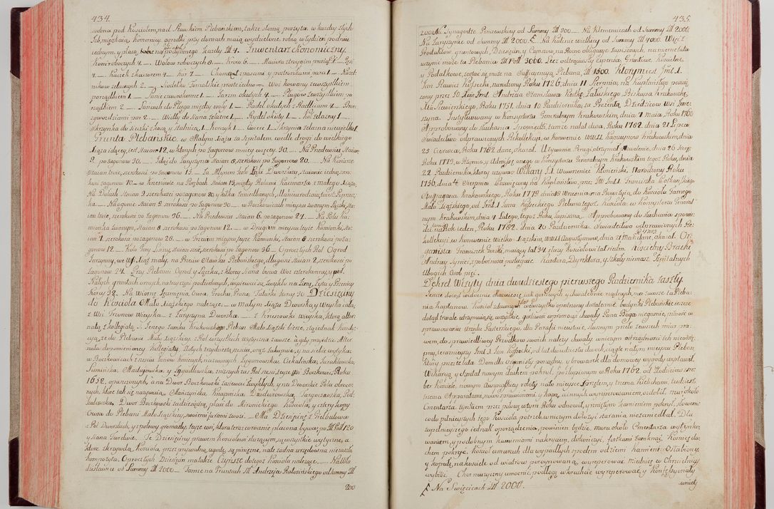 Zdjęcie nr 237 dla obiektu archiwalnego: Akta wizyty pod rządem dyecezyą J.O. Michała Jerzego Ciołka Xsiążęcia Poniatowskiego, biskupa płockiego, księcia pułtuskiego, koadiutora z całą jurysdykcją krakowksiego, xiążęcia siewierskiego, opata kommendataryusza czerwińskiego, dziekana warszawskiego, orderów Orła Białego i Świętego Stanisława kawalera, trzech dekanatów: proszowickiego, xiążnickiego i andrzejewskiego przez W.IMC.X Jacka Kochańskiego, kanonika sandomierskiego, plebana trojeckiego w roku 1783 odprawioney wypisane