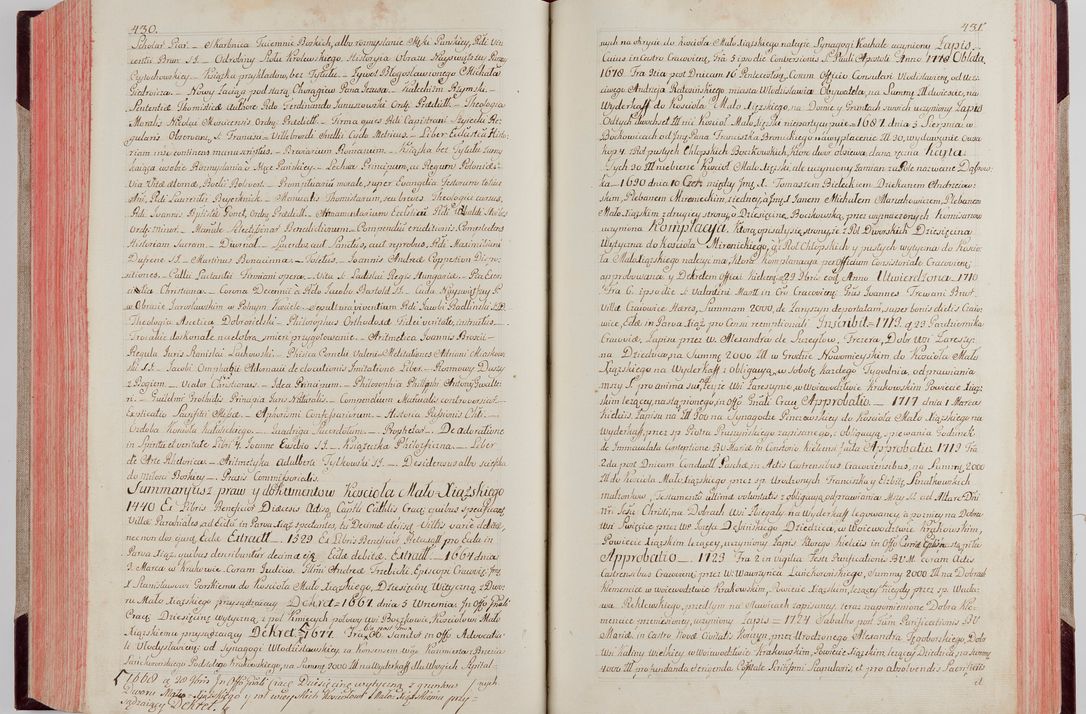 Zdjęcie nr 235 dla obiektu archiwalnego: Akta wizyty pod rządem dyecezyą J.O. Michała Jerzego Ciołka Xsiążęcia Poniatowskiego, biskupa płockiego, księcia pułtuskiego, koadiutora z całą jurysdykcją krakowksiego, xiążęcia siewierskiego, opata kommendataryusza czerwińskiego, dziekana warszawskiego, orderów Orła Białego i Świętego Stanisława kawalera, trzech dekanatów: proszowickiego, xiążnickiego i andrzejewskiego przez W.IMC.X Jacka Kochańskiego, kanonika sandomierskiego, plebana trojeckiego w roku 1783 odprawioney wypisane