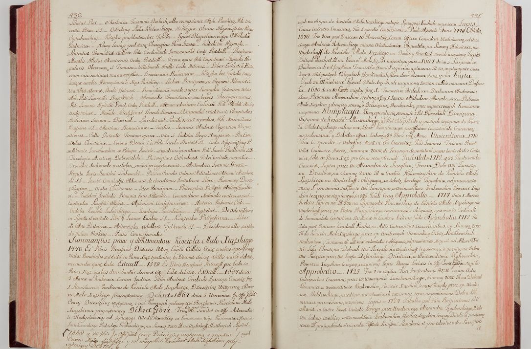 Zdjęcie nr 234 dla obiektu archiwalnego: Akta wizyty pod rządem dyecezyą J.O. Michała Jerzego Ciołka Xsiążęcia Poniatowskiego, biskupa płockiego, księcia pułtuskiego, koadiutora z całą jurysdykcją krakowksiego, xiążęcia siewierskiego, opata kommendataryusza czerwińskiego, dziekana warszawskiego, orderów Orła Białego i Świętego Stanisława kawalera, trzech dekanatów: proszowickiego, xiążnickiego i andrzejewskiego przez W.IMC.X Jacka Kochańskiego, kanonika sandomierskiego, plebana trojeckiego w roku 1783 odprawioney wypisane