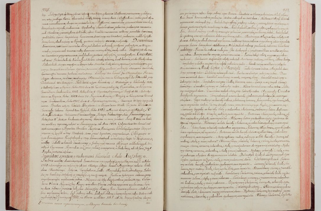 Zdjęcie nr 232 dla obiektu archiwalnego: Akta wizyty pod rządem dyecezyą J.O. Michała Jerzego Ciołka Xsiążęcia Poniatowskiego, biskupa płockiego, księcia pułtuskiego, koadiutora z całą jurysdykcją krakowksiego, xiążęcia siewierskiego, opata kommendataryusza czerwińskiego, dziekana warszawskiego, orderów Orła Białego i Świętego Stanisława kawalera, trzech dekanatów: proszowickiego, xiążnickiego i andrzejewskiego przez W.IMC.X Jacka Kochańskiego, kanonika sandomierskiego, plebana trojeckiego w roku 1783 odprawioney wypisane