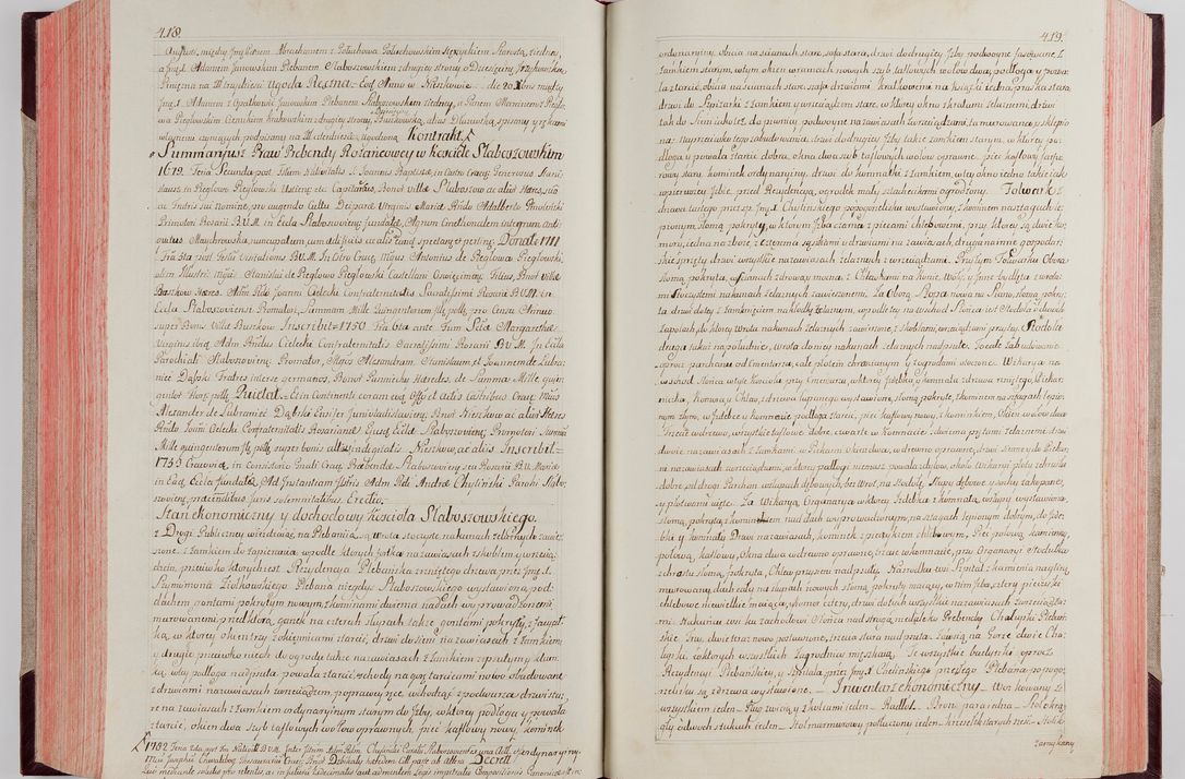 Zdjęcie nr 228 dla obiektu archiwalnego: Akta wizyty pod rządem dyecezyą J.O. Michała Jerzego Ciołka Xsiążęcia Poniatowskiego, biskupa płockiego, księcia pułtuskiego, koadiutora z całą jurysdykcją krakowksiego, xiążęcia siewierskiego, opata kommendataryusza czerwińskiego, dziekana warszawskiego, orderów Orła Białego i Świętego Stanisława kawalera, trzech dekanatów: proszowickiego, xiążnickiego i andrzejewskiego przez W.IMC.X Jacka Kochańskiego, kanonika sandomierskiego, plebana trojeckiego w roku 1783 odprawioney wypisane