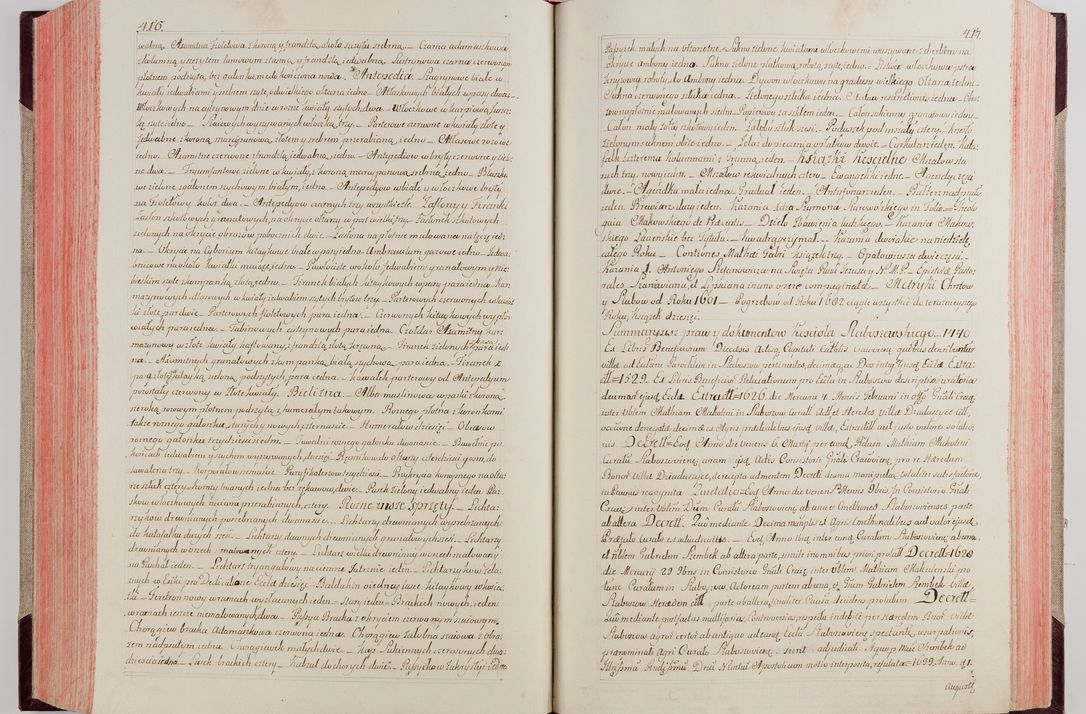 Zdjęcie nr 227 dla obiektu archiwalnego: Akta wizyty pod rządem dyecezyą J.O. Michała Jerzego Ciołka Xsiążęcia Poniatowskiego, biskupa płockiego, księcia pułtuskiego, koadiutora z całą jurysdykcją krakowksiego, xiążęcia siewierskiego, opata kommendataryusza czerwińskiego, dziekana warszawskiego, orderów Orła Białego i Świętego Stanisława kawalera, trzech dekanatów: proszowickiego, xiążnickiego i andrzejewskiego przez W.IMC.X Jacka Kochańskiego, kanonika sandomierskiego, plebana trojeckiego w roku 1783 odprawioney wypisane