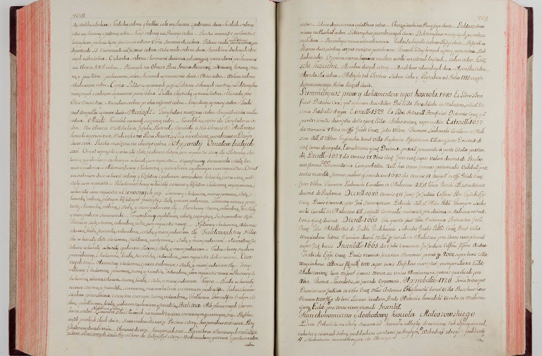 Zdjęcie nr 222 dla obiektu archiwalnego: Akta wizyty pod rządem dyecezyą J.O. Michała Jerzego Ciołka Xsiążęcia Poniatowskiego, biskupa płockiego, księcia pułtuskiego, koadiutora z całą jurysdykcją krakowksiego, xiążęcia siewierskiego, opata kommendataryusza czerwińskiego, dziekana warszawskiego, orderów Orła Białego i Świętego Stanisława kawalera, trzech dekanatów: proszowickiego, xiążnickiego i andrzejewskiego przez W.IMC.X Jacka Kochańskiego, kanonika sandomierskiego, plebana trojeckiego w roku 1783 odprawioney wypisane