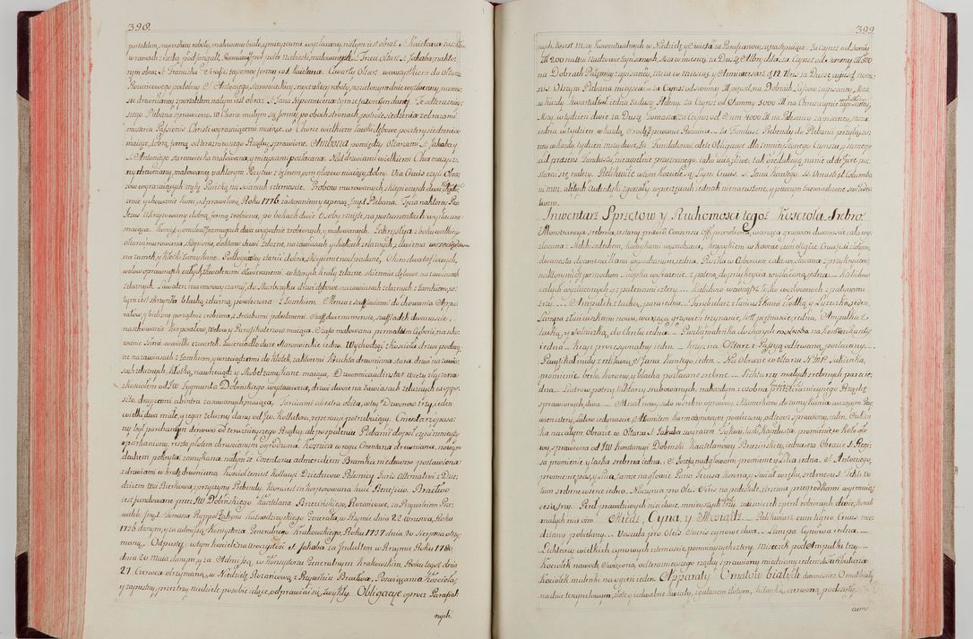 Zdjęcie nr 217 dla obiektu archiwalnego: Akta wizyty pod rządem dyecezyą J.O. Michała Jerzego Ciołka Xsiążęcia Poniatowskiego, biskupa płockiego, księcia pułtuskiego, koadiutora z całą jurysdykcją krakowksiego, xiążęcia siewierskiego, opata kommendataryusza czerwińskiego, dziekana warszawskiego, orderów Orła Białego i Świętego Stanisława kawalera, trzech dekanatów: proszowickiego, xiążnickiego i andrzejewskiego przez W.IMC.X Jacka Kochańskiego, kanonika sandomierskiego, plebana trojeckiego w roku 1783 odprawioney wypisane